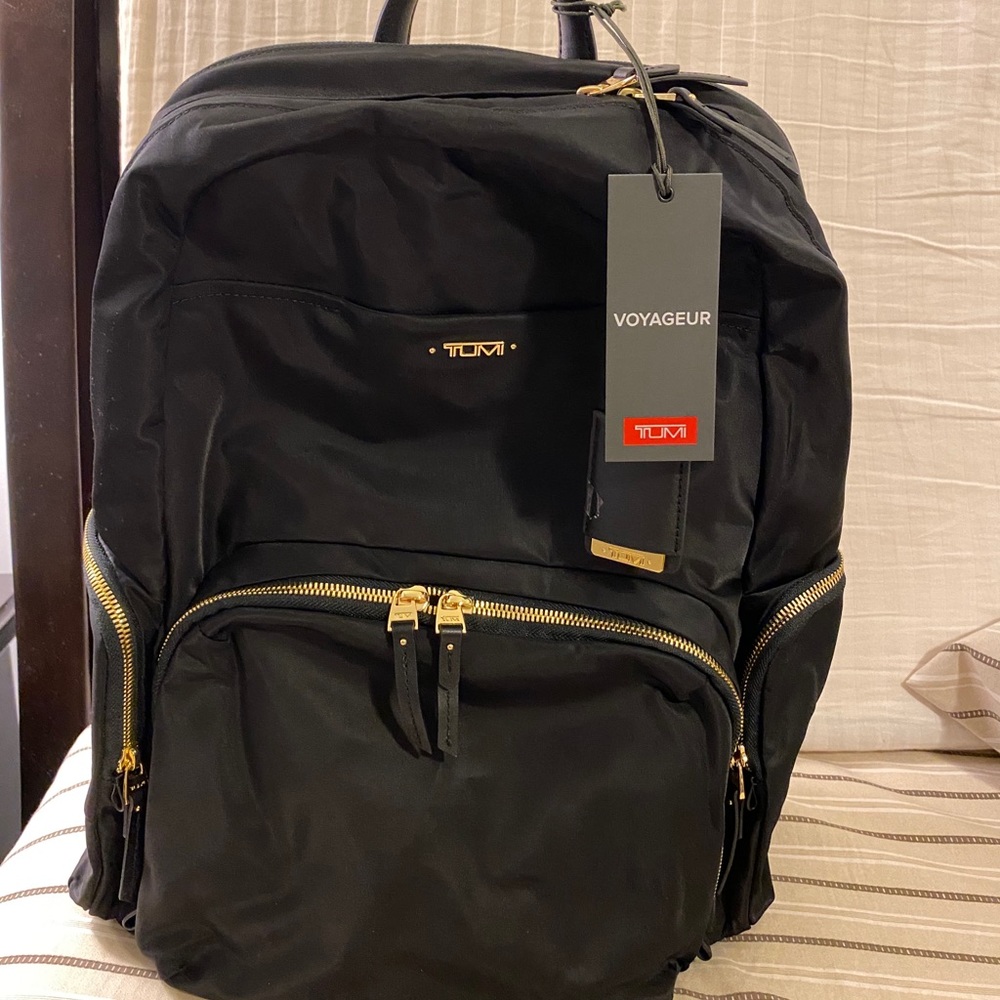 Tumi Calais backpack in black